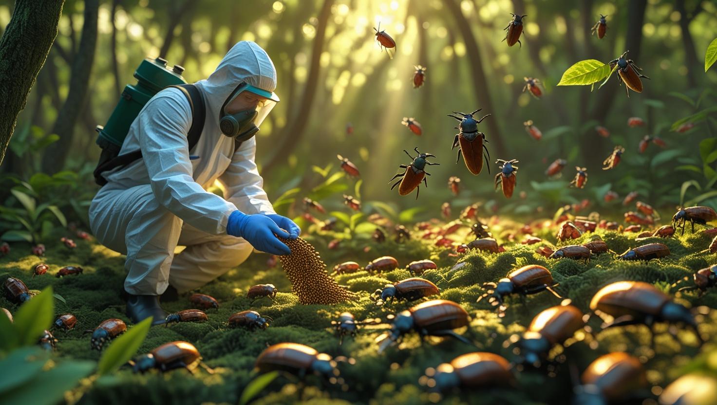 nid d'insectes